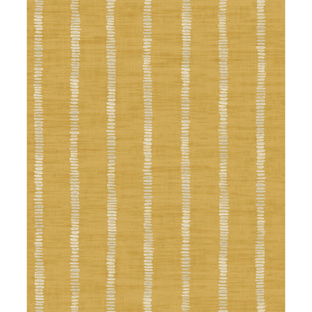 Arthouse Wallpaper Silk Road Stripe Ochre Wilko