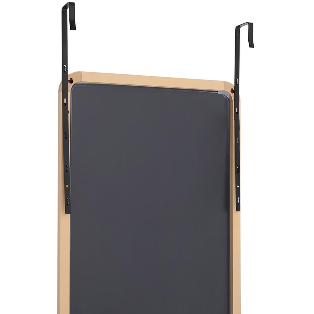 Living and Home Gold Frame Full Length Door Mirror 37 x 147cm Image 3