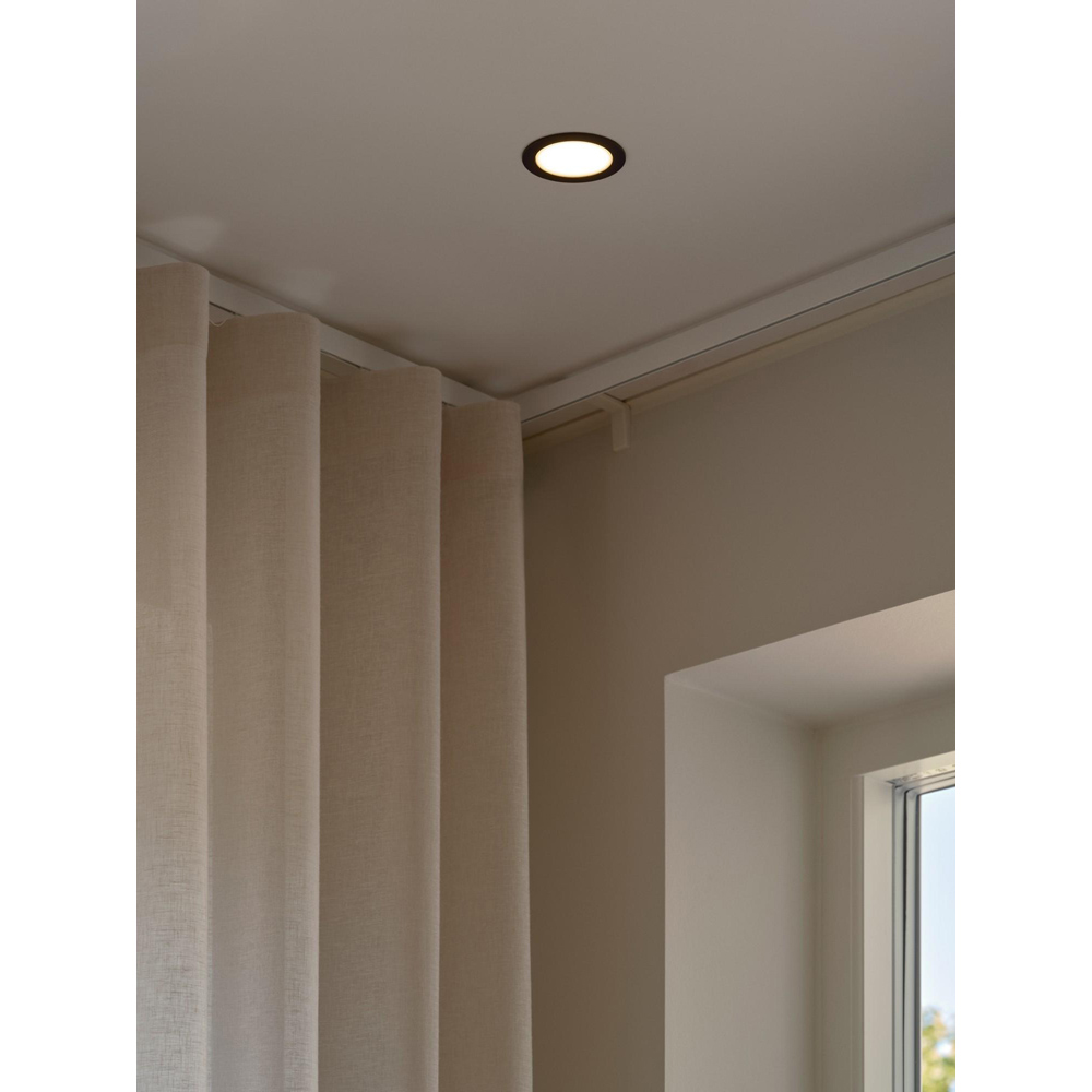 Nordlux Olea 3-Kit 345 Lumens 2700K Black LED Downlight Image 2