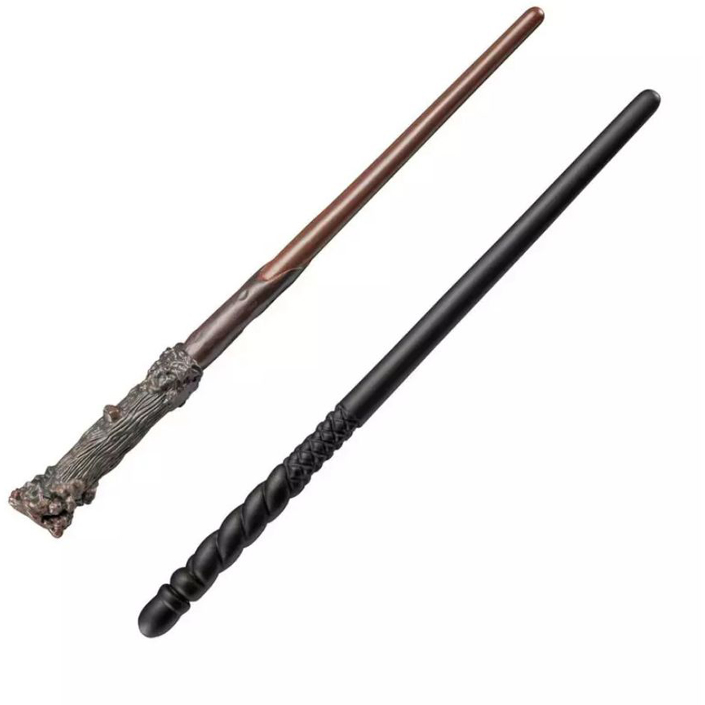 The Noble Collection Set of 2 Harry Potter Harry and Ginny Role Play Wand Image 3