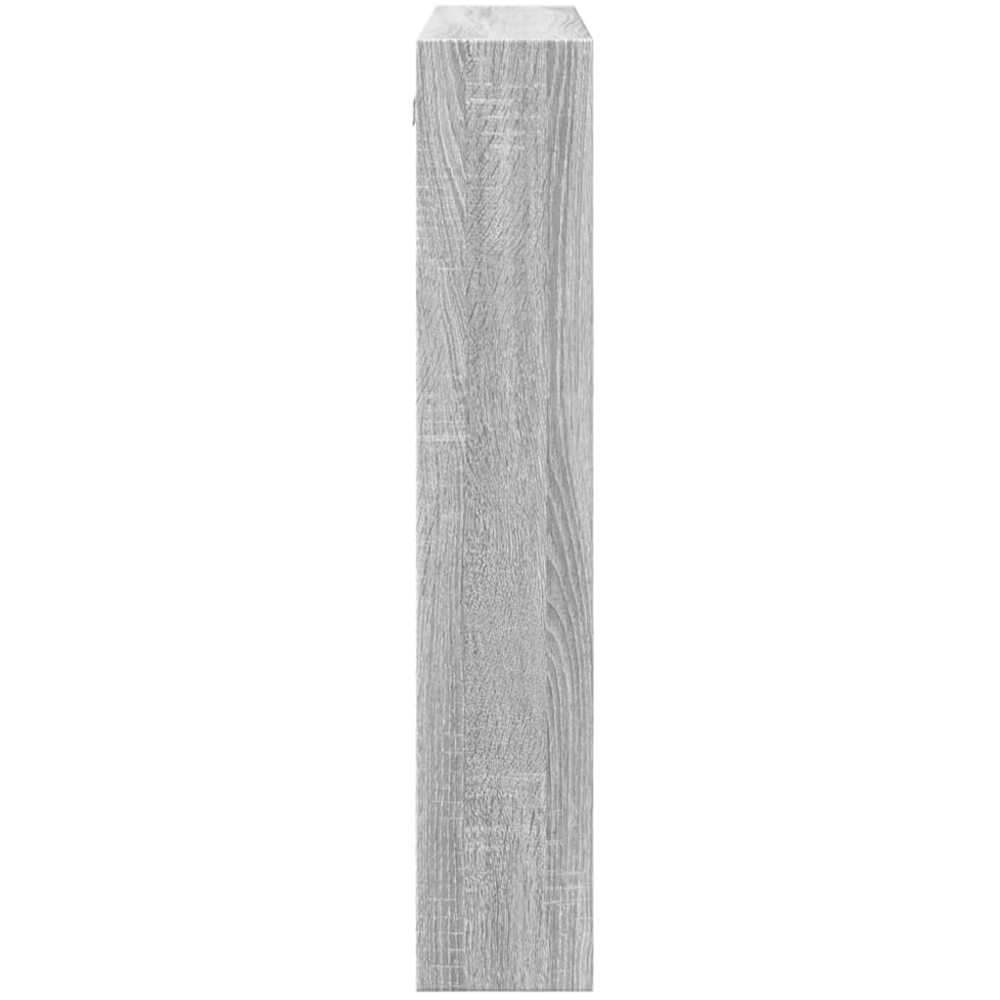 vidaXL 5 Shelf Grey Sonoma Wall Cabinet Image 4