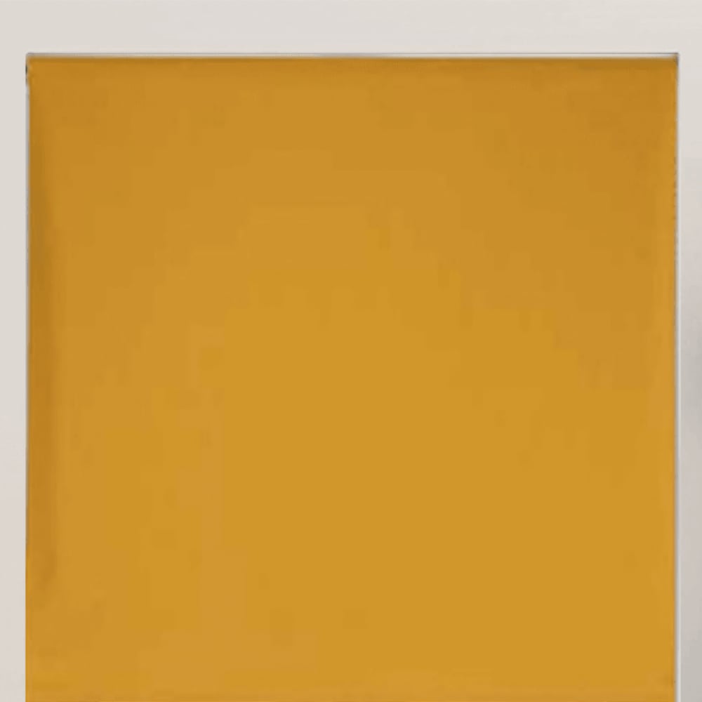 New EdgeBlinds Thermal Blackout Roller Blinds Ochre 125cm Image 2