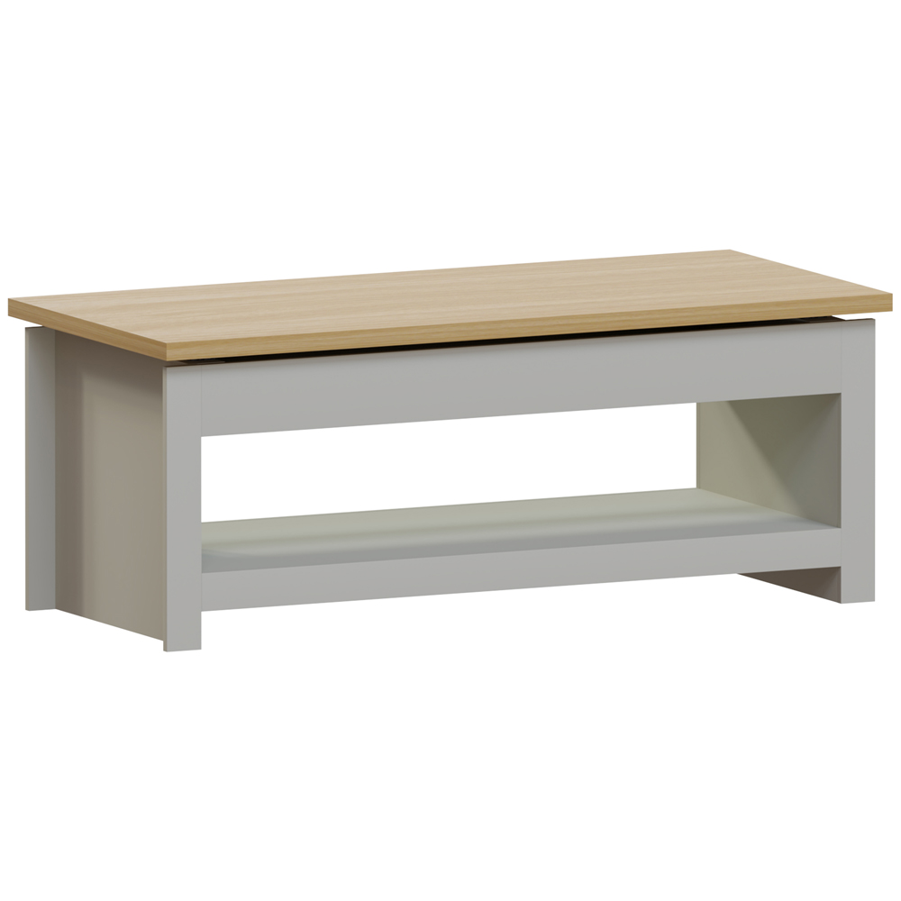 Vida Designs Arlington Grey Sliding Top Coffee Table Image 2