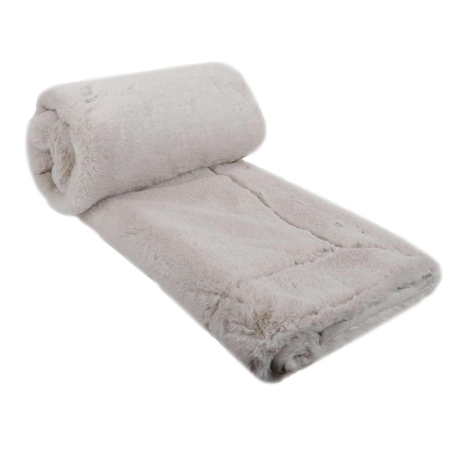 Divante Mink Rabbit Faux Fur Throw 127 x 152cm Image 2