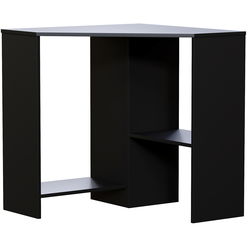 Vida Designs Hetton Corner Computer Desk Black Image 2
