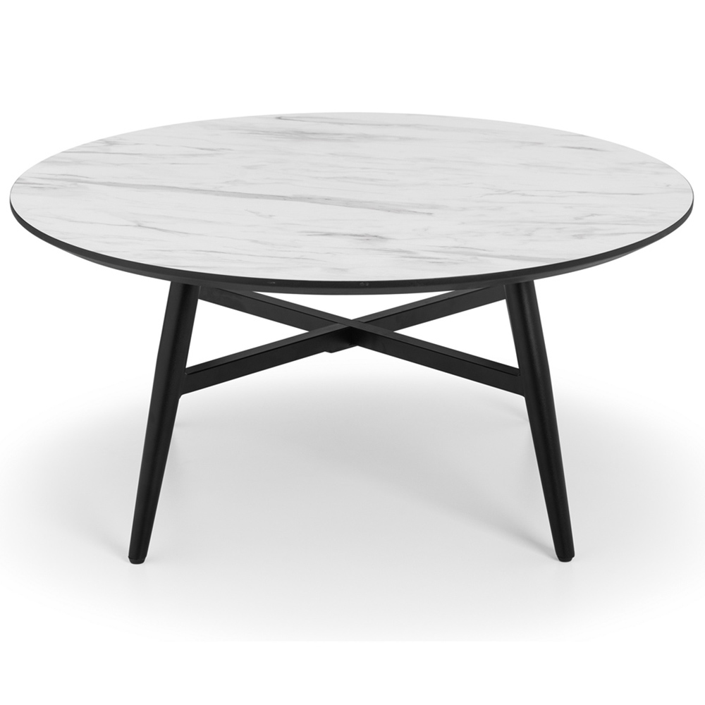 Julian Bowen Firenze Marble Effect Coffee Table Image 3