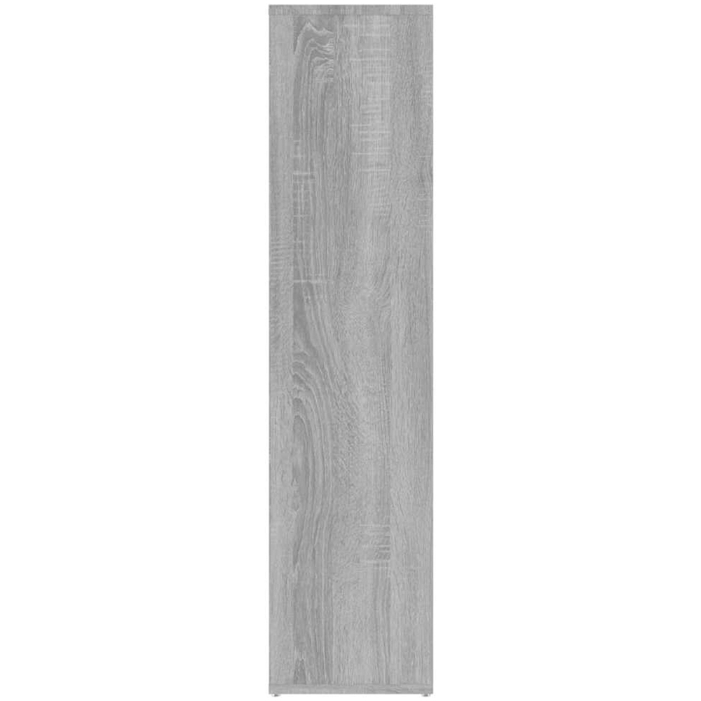 vidaXL 7 Shelf Grey Sonoma Bookcase Image 6