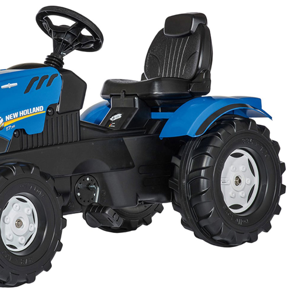 Robbie Toys New Holland T7 Blue and Black Tractor Image 3
