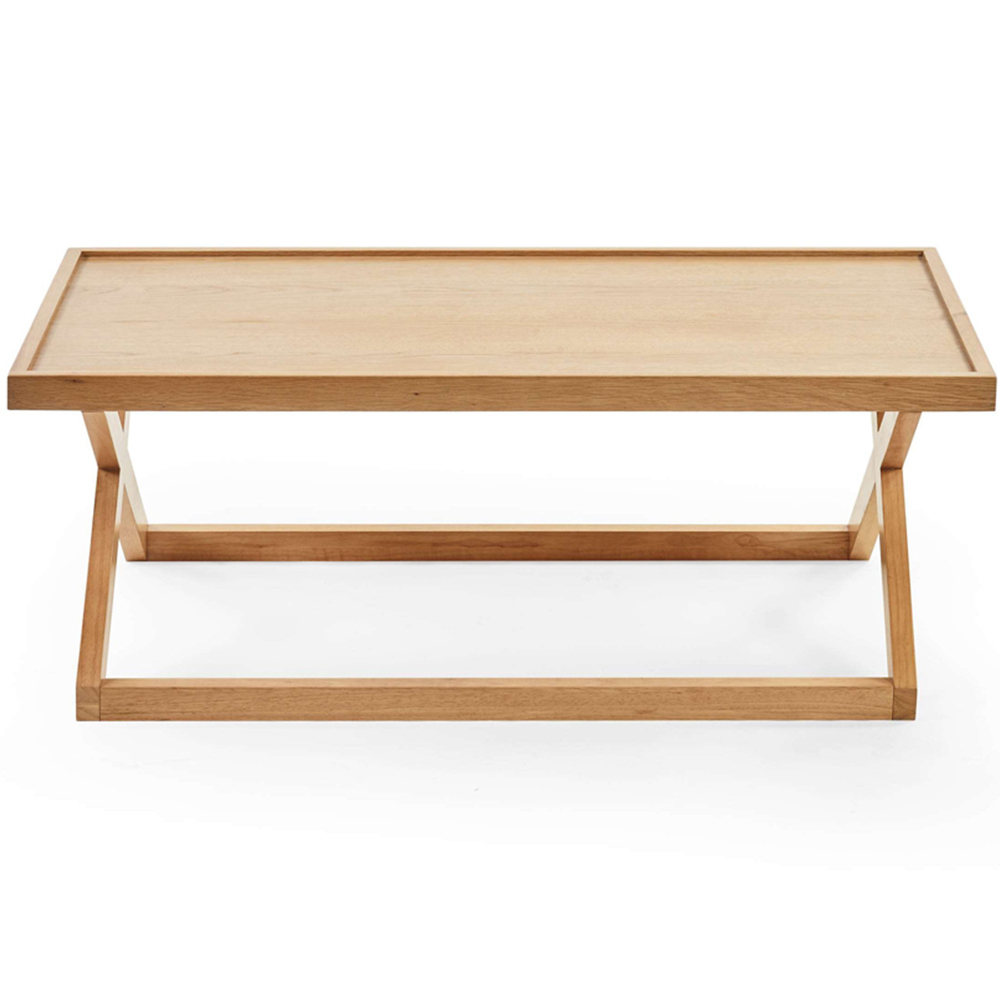 Julian Bowen Haddon Natural Oak Coffee Table Image 3