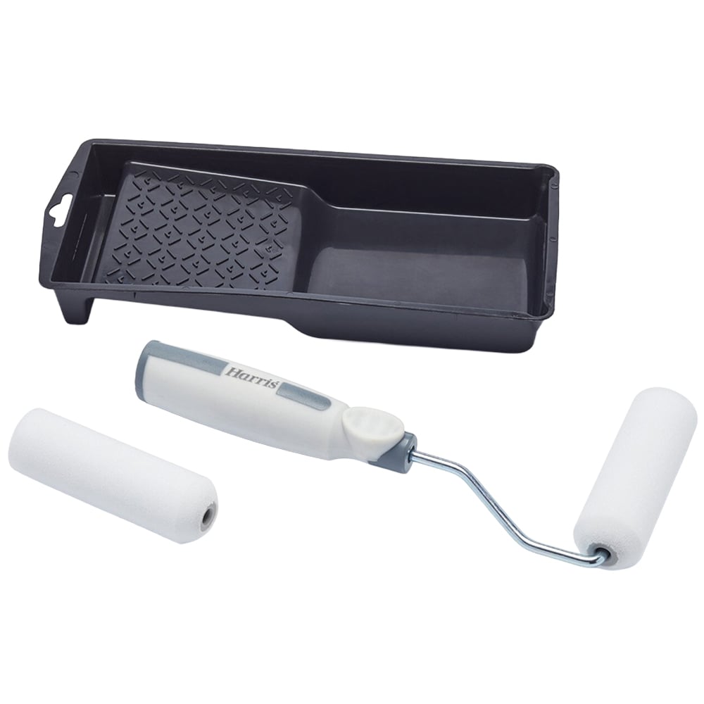 Harris Seriously Good Woodwork Gloss Roller Set Image 1