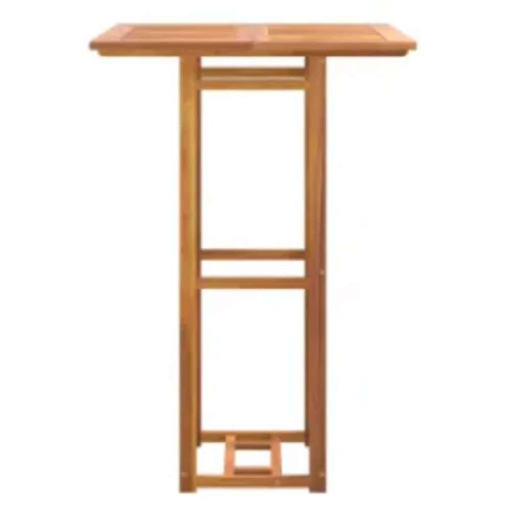 vidaXL 2 Seater Brown Solid Wood Acacia Bistro Table Image 4
