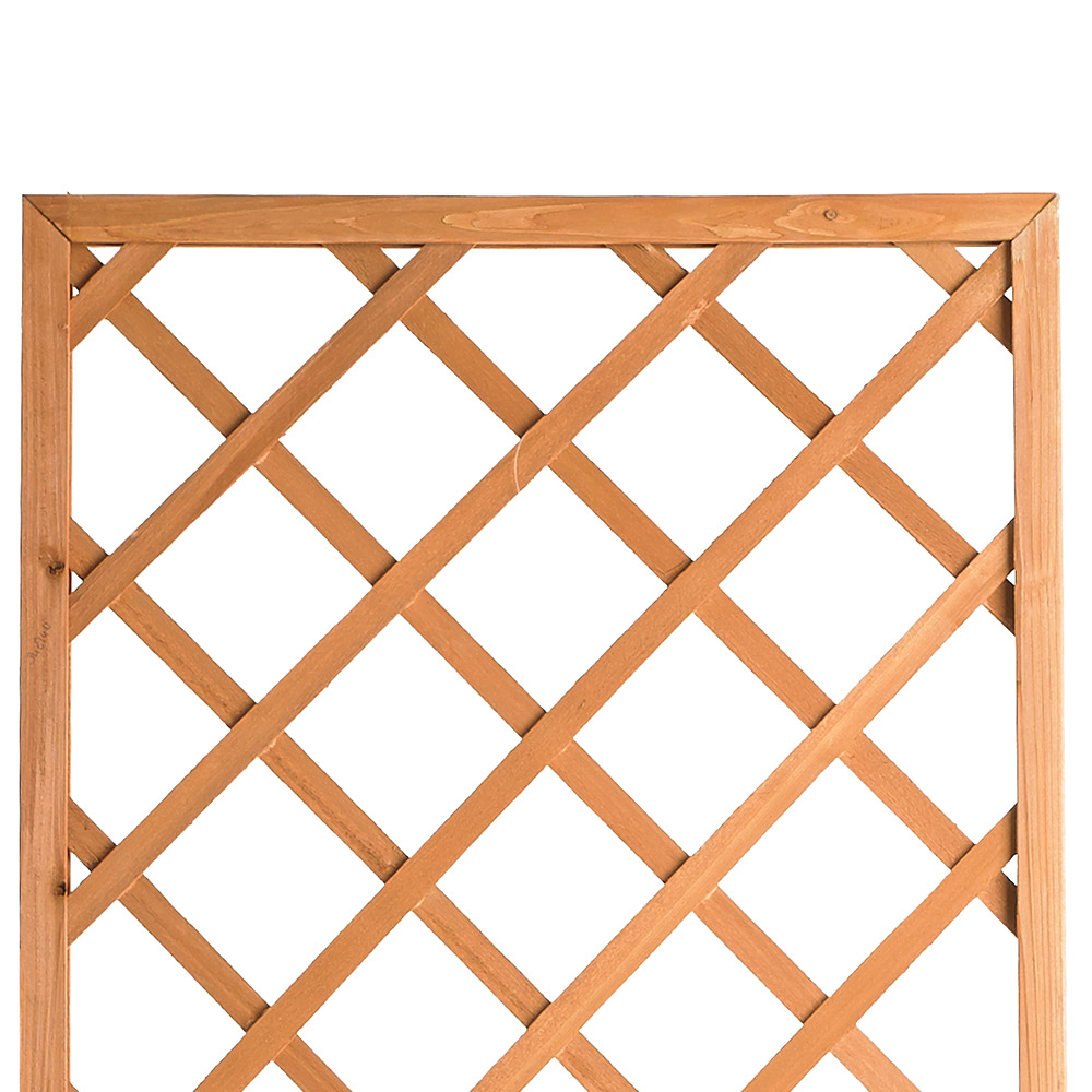 Wilko Natural Lattice Garden Trellis 180cm x 60cm Image 2