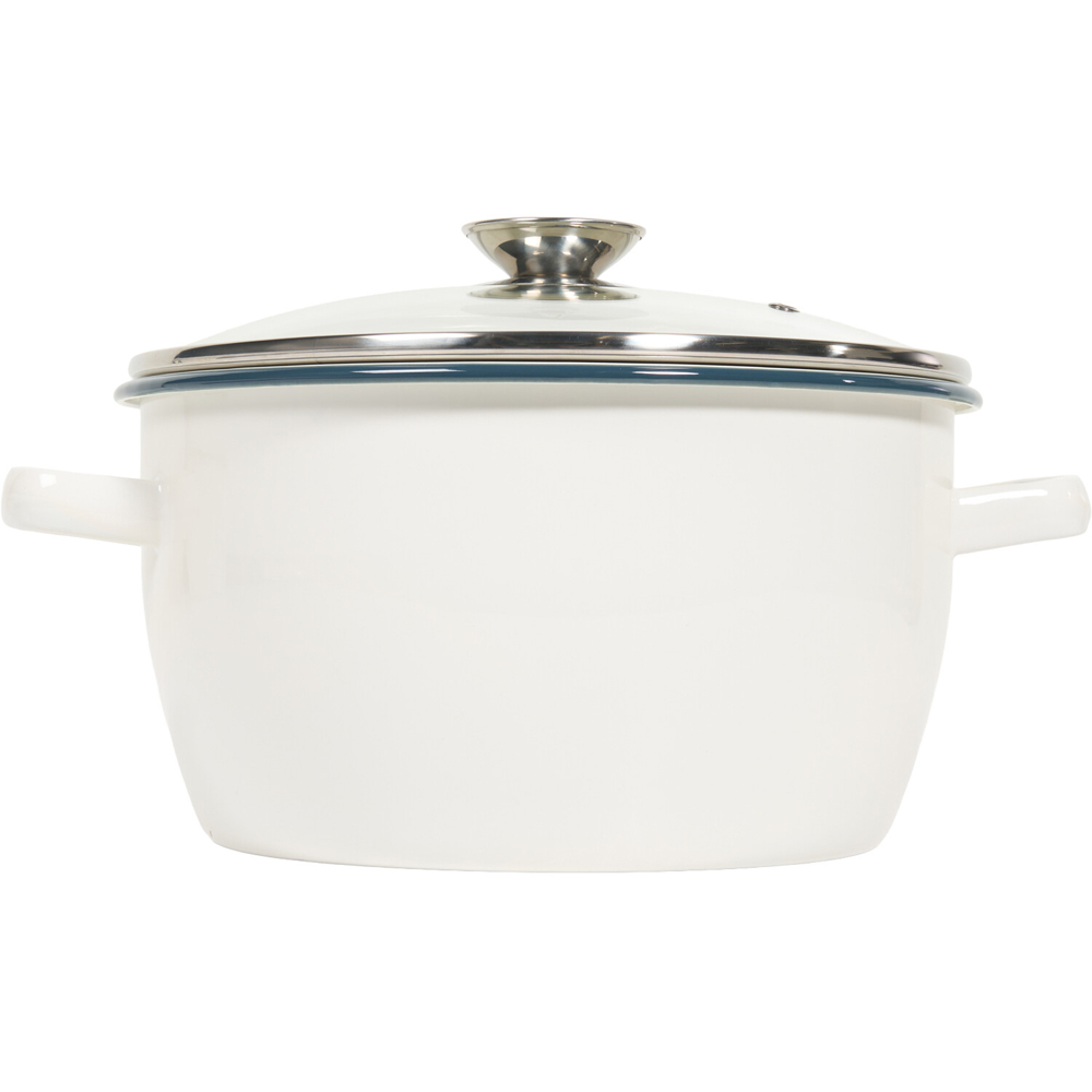 My Kitchen Enamel Stockpot with Glass Lid Image 2