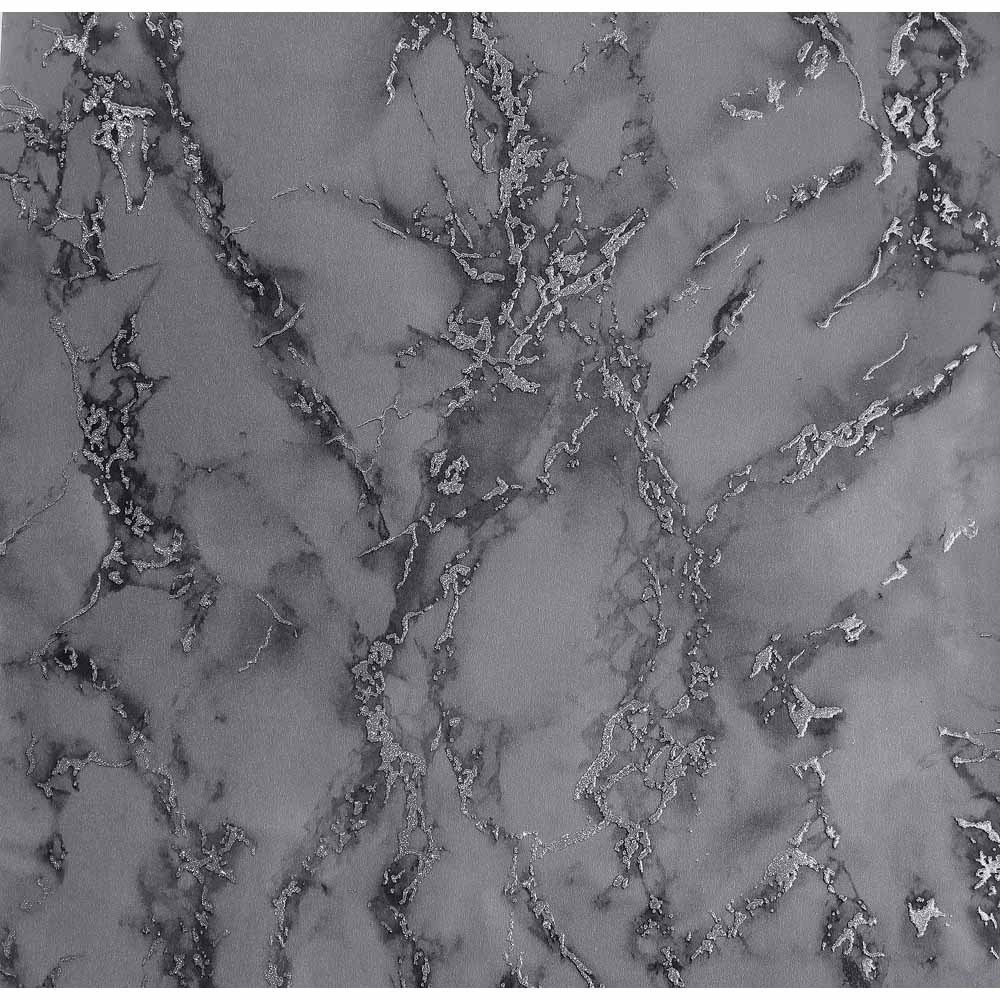 Arthouse Carrara Marble Charcoal Wallpaper Image 1