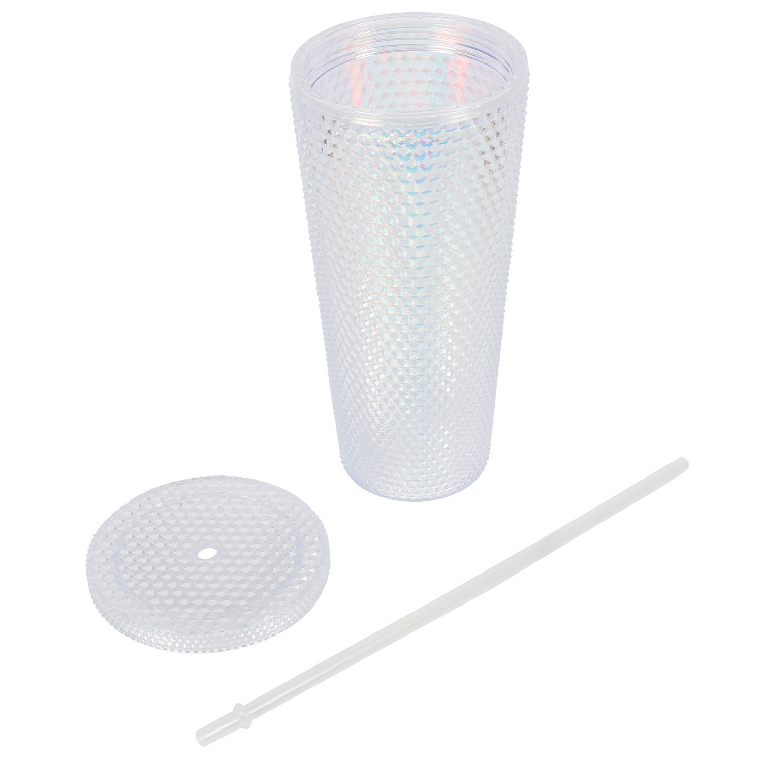 700ml Tumbler - Silver Iridescent Image 3