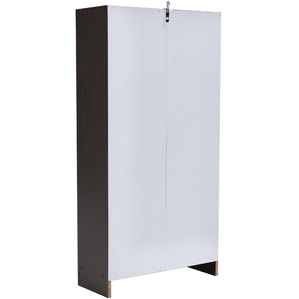 H&O Direct 3 Shelf Wooden Flip-Down Shoe Rack Image 4