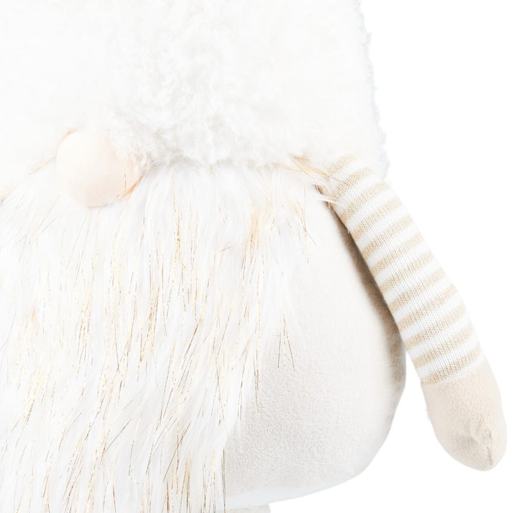 Extra Large Extendable Fluffy Gonk Ornament - White Image 4