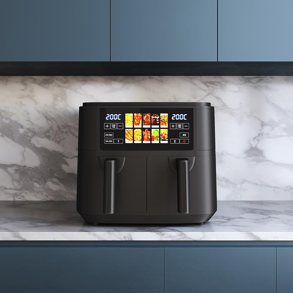 Ometa Lumi Black 10L Dual Air Fryer 2600W Image 2