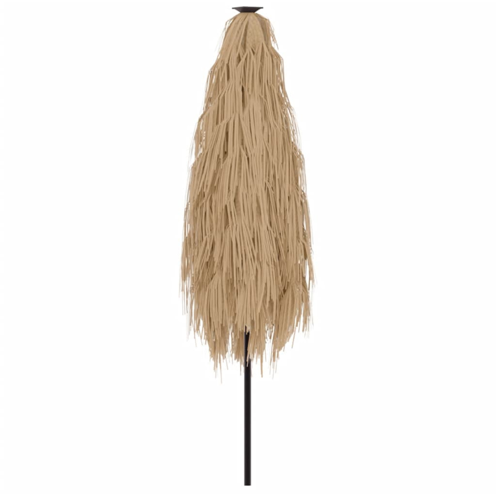 vidaXL Brown Garden Parasol 4m Image 2