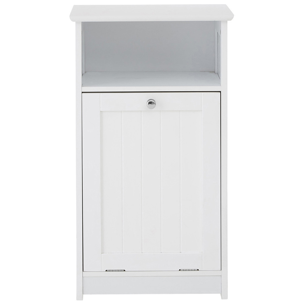 Premier Housewares Single Door White Portland Floor Cabinet Image 3