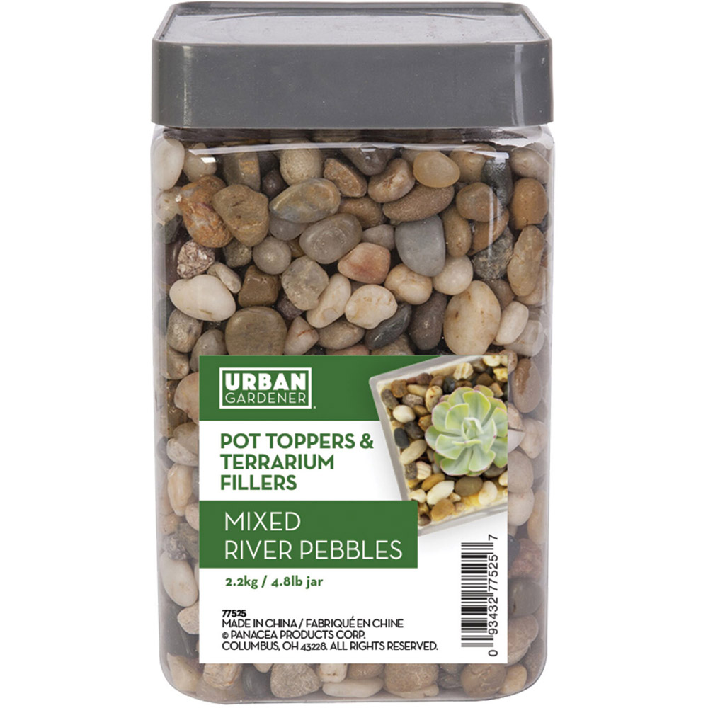 Urban Gardener Mixed River Pebbles 2.2kg Image