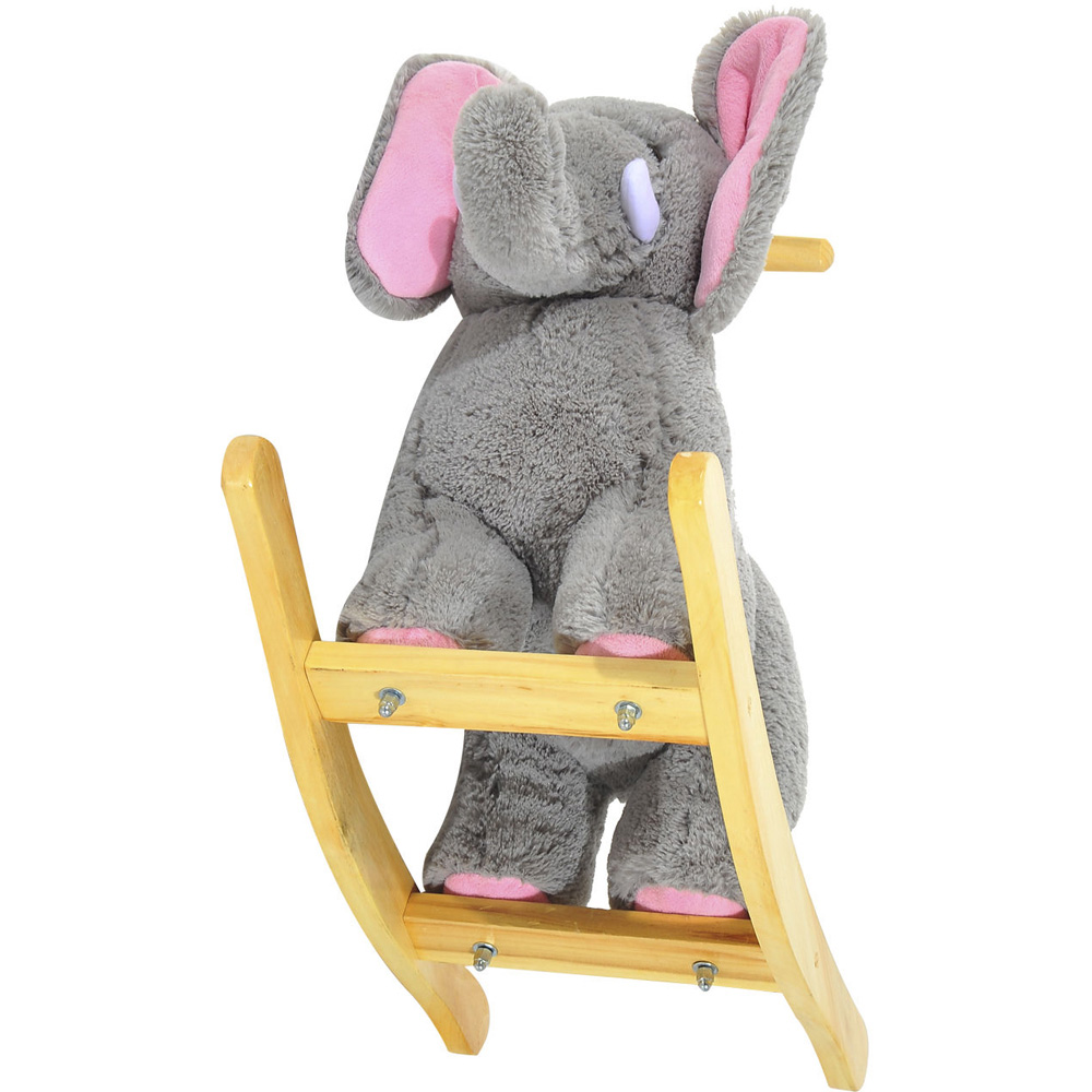 Tommy Toys Rocking Elephant Baby Ride On Grey Image 5