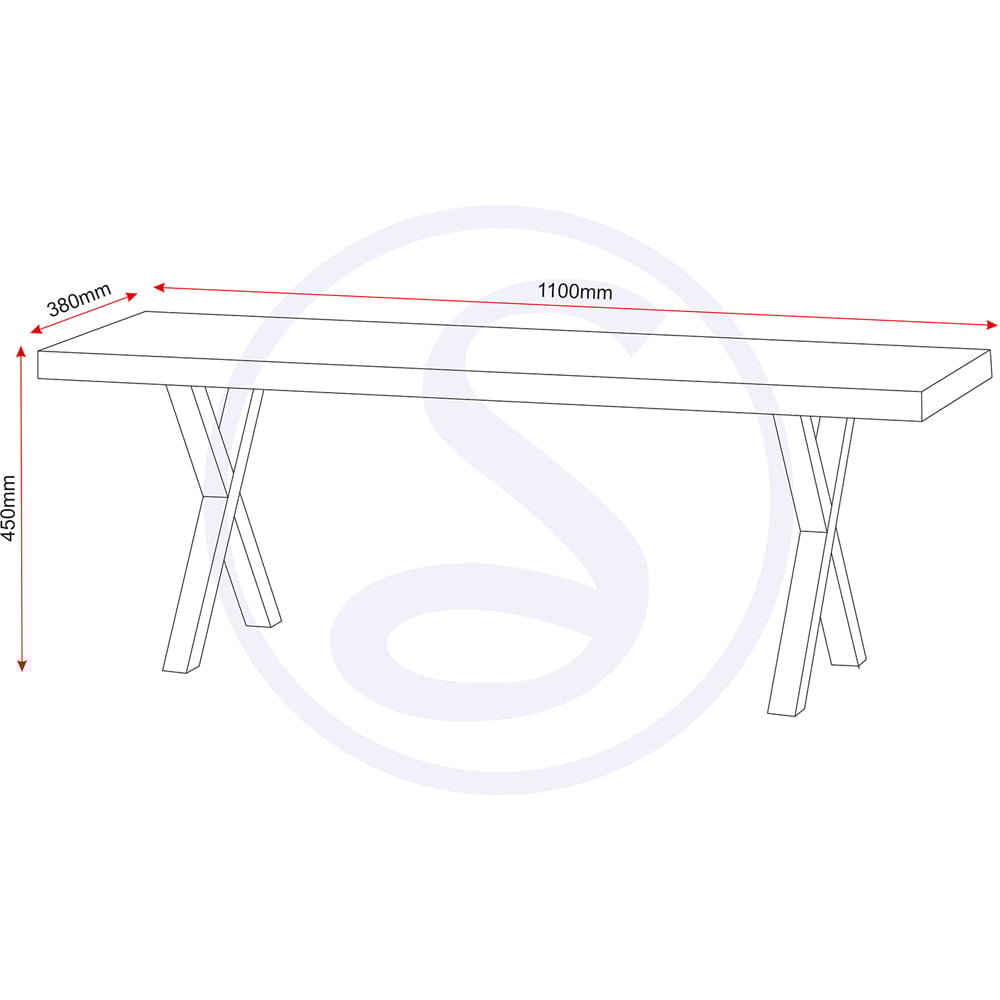 Seconique Buxton 4 Seater Dining Bench Set Light Oak Effect and Black Image 6