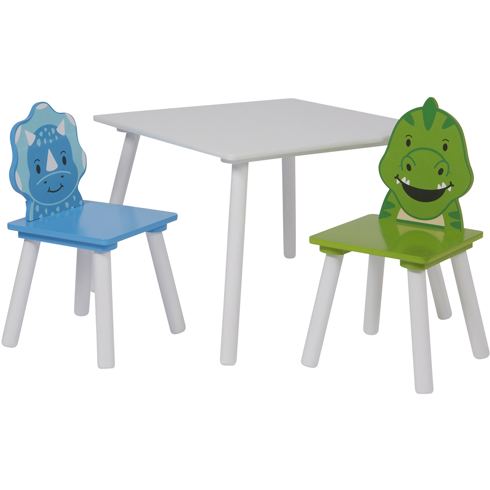 Liberty House Toys Kids Dinosaur Table and Chairs Set Image 2