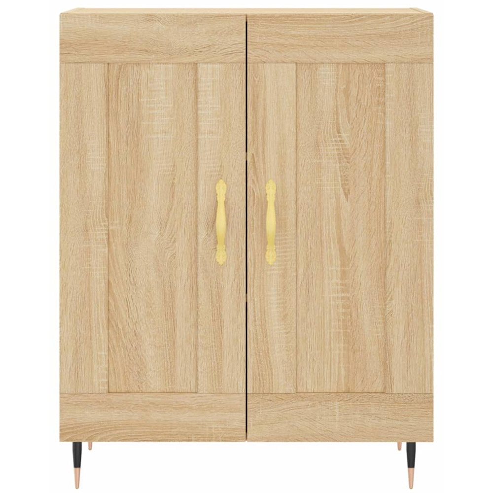 vidaXL 2 Door Sonoma Oak Sideboard Image 5