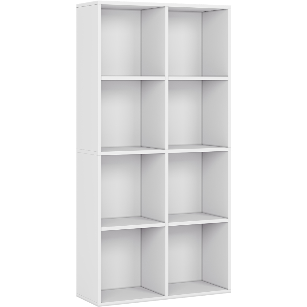 VIDA DESIGNS 8 Shelf White Cube Storage Unit Image 2