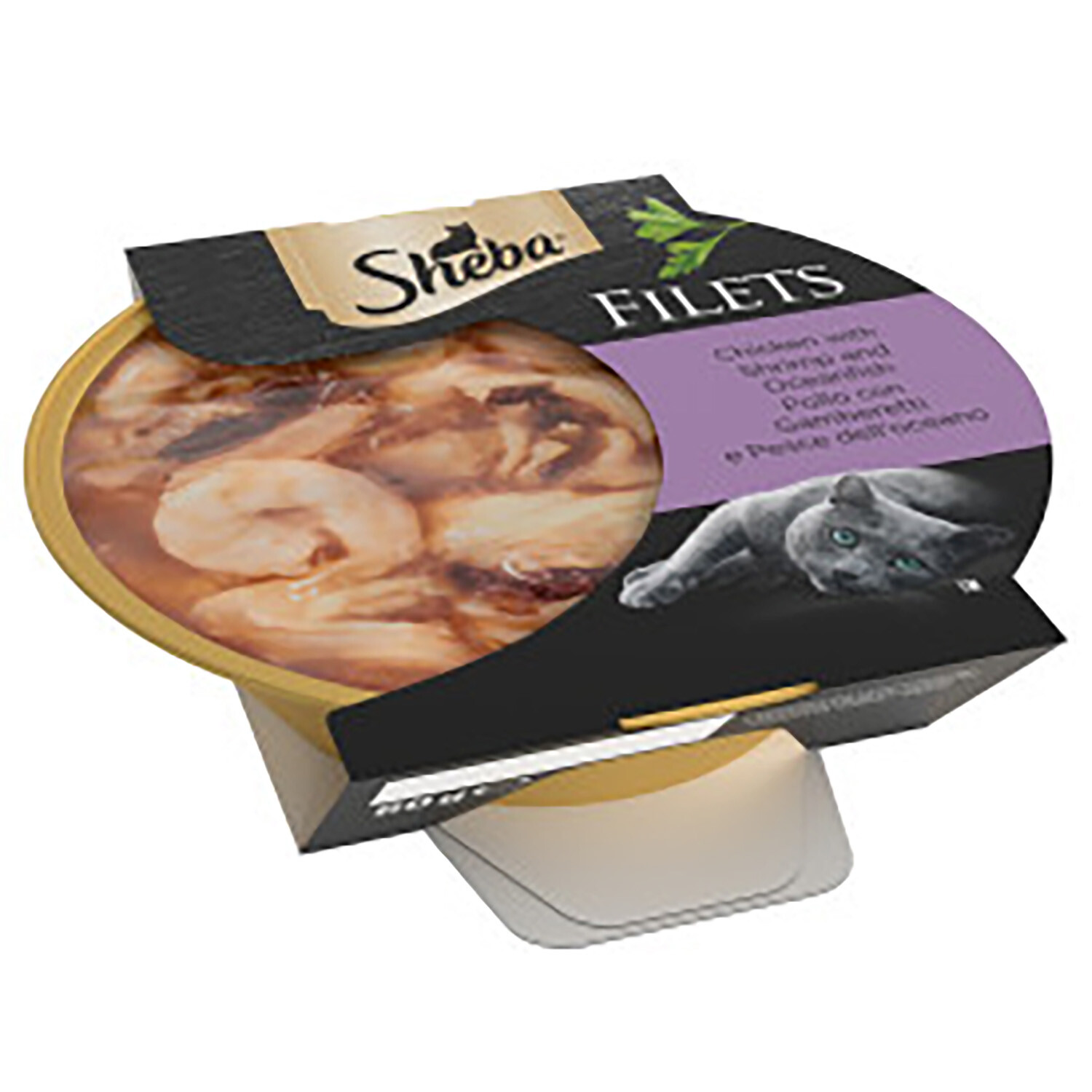 Sheba Filets in Gravy - Chicken with Shrimp and Oceanfish Image 2