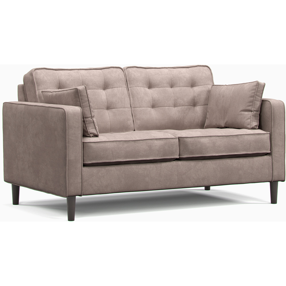 Eden 4 Seater Pewter Chenille Sofa Suite Image 3