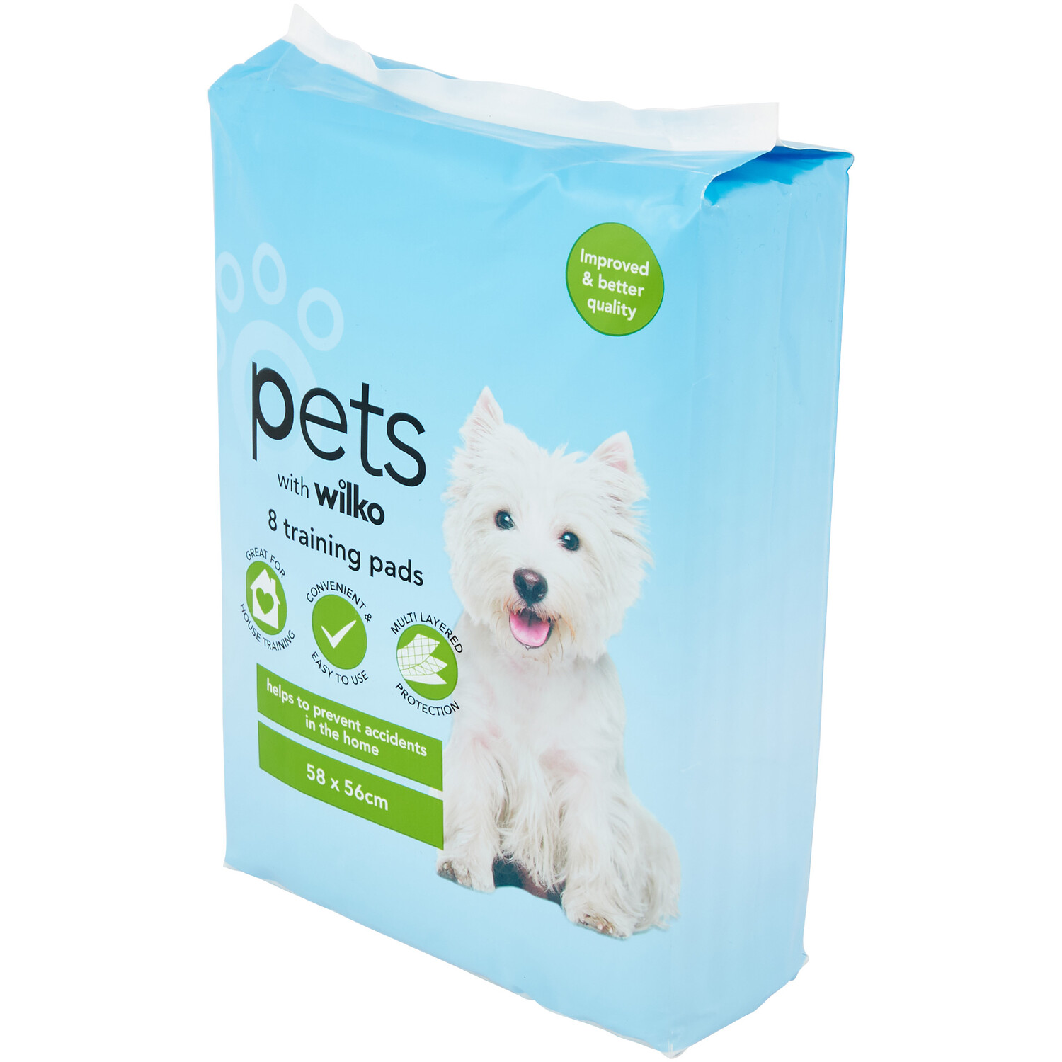 Wilko Pack of 8 Training Pads Image 2