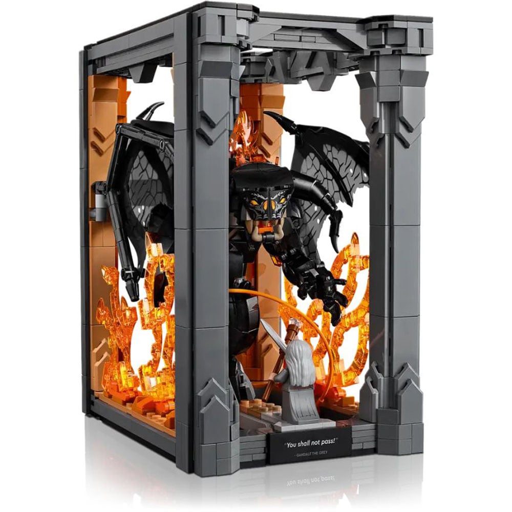 LEGO Icons 10367 The Lord of the Rings Balrog Book Nook Set Image 4