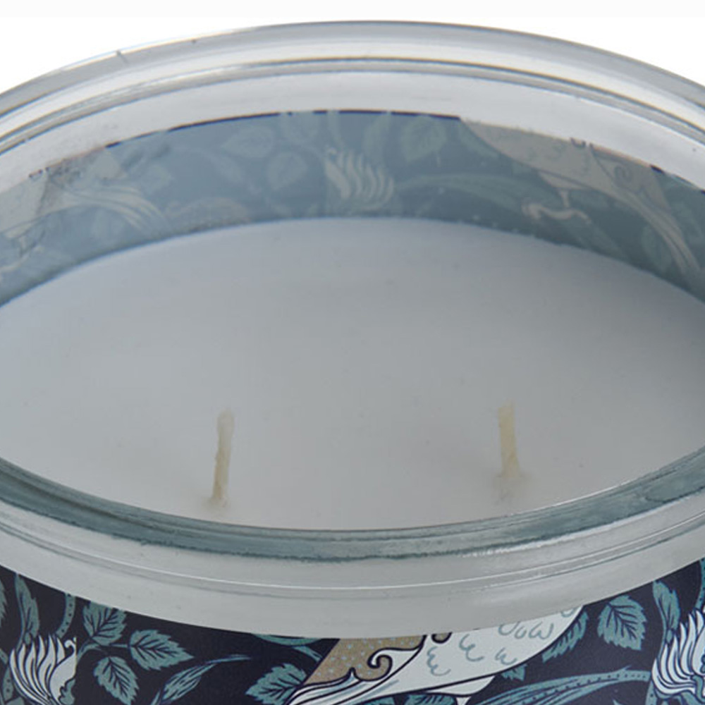 Wilko Floral Print Conical Jar Candle Image 4