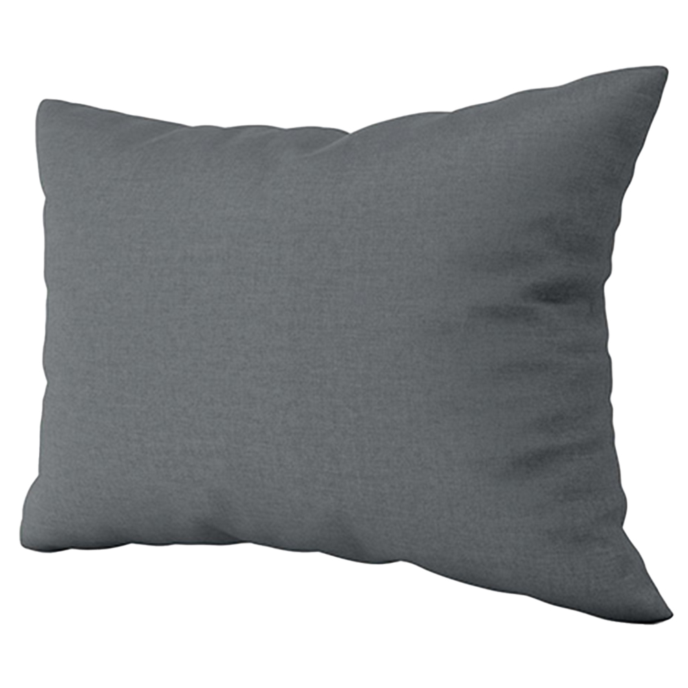 Serene Charcoal Brushed Cotton Pillowcases 2 Pack Image 2