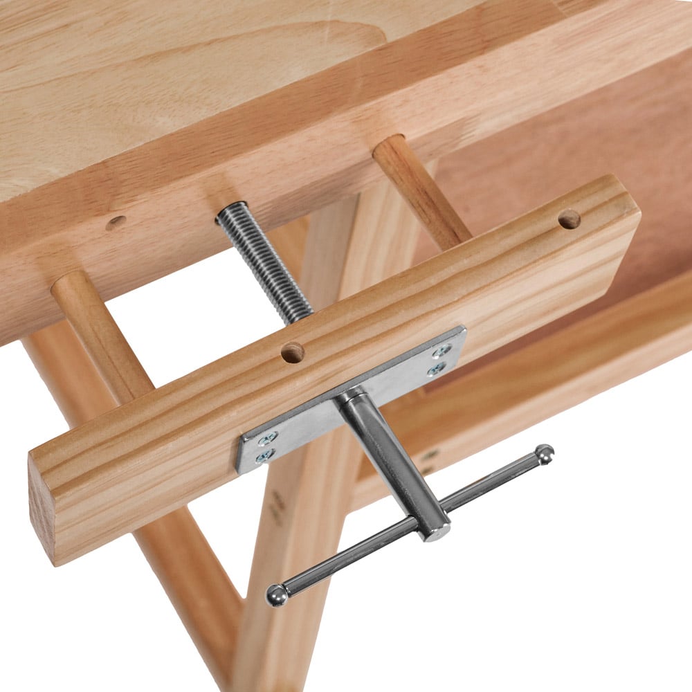 tectake Single Drawer and Shelf Woodworking Bench Image 4