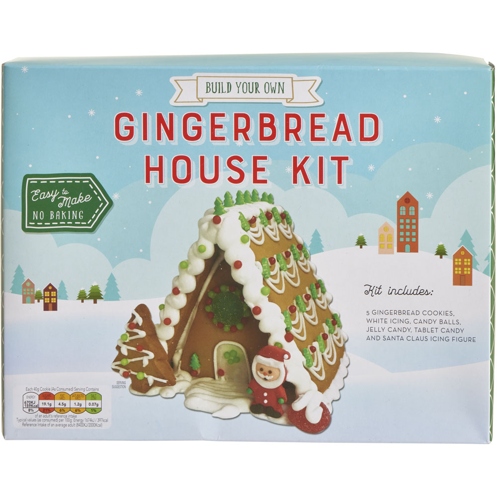 Wilko Gingerbread House Kit 400g Image 1