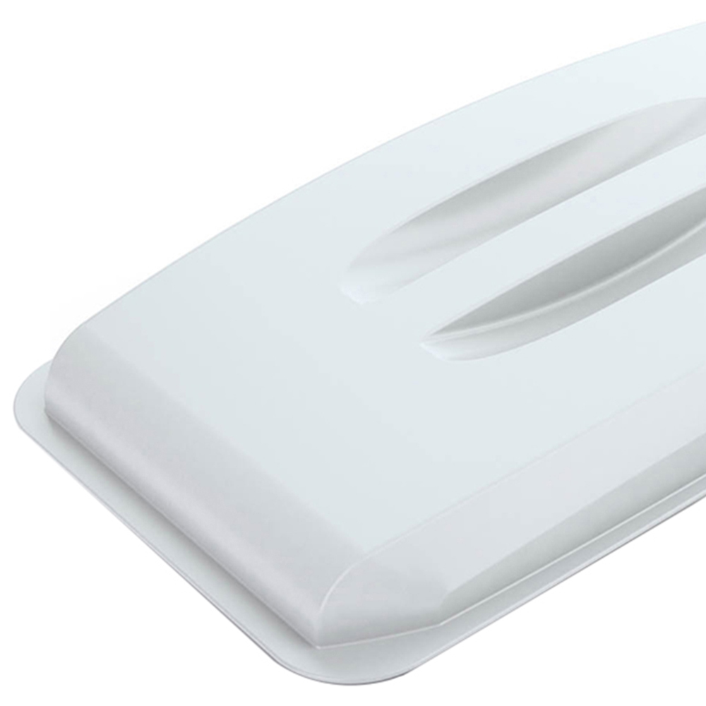 Durable Durabin White Rectangular Bin Lid 60L Image 2