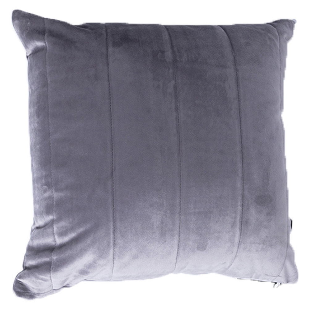 Serene Verona Charcoal Cushion 40 x 40cm Image 1