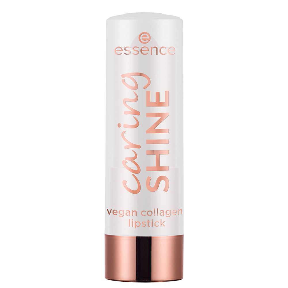 essence Caring Shine Vegan Collagen Lipstick 203 | Wilko