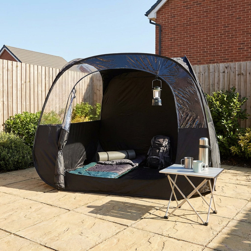 Active Sport 2 Person Black Pop Up Tent Image 3