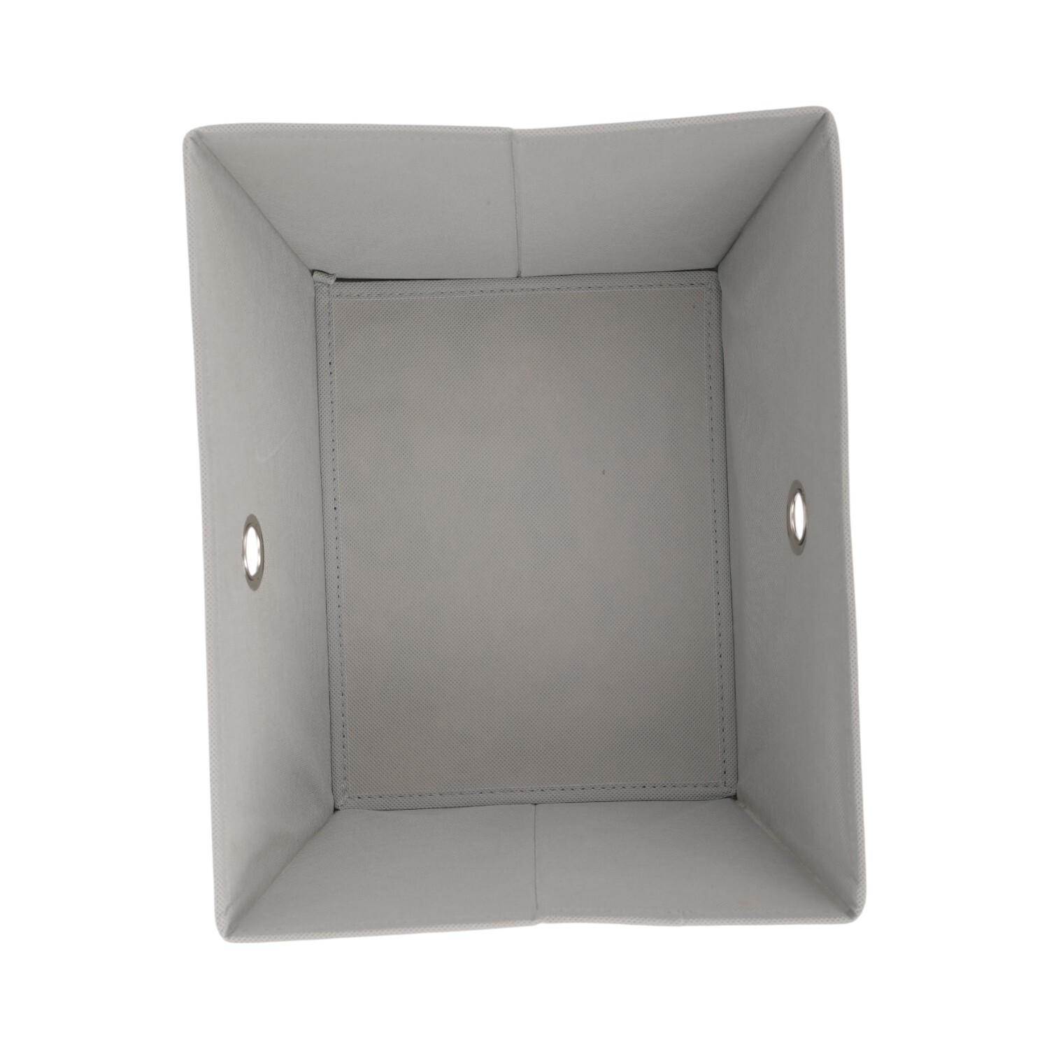 My Home Fabric Storage Basket Grey Image 3
