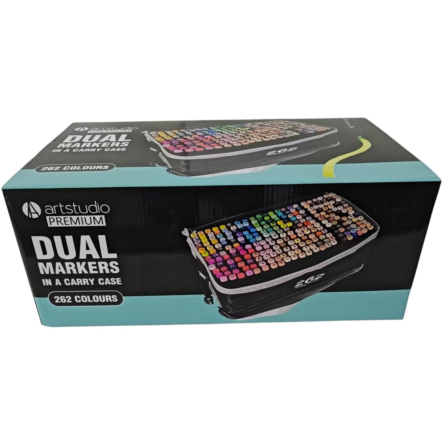 Pack of 262 Dual Markers in Carry Case Image 2