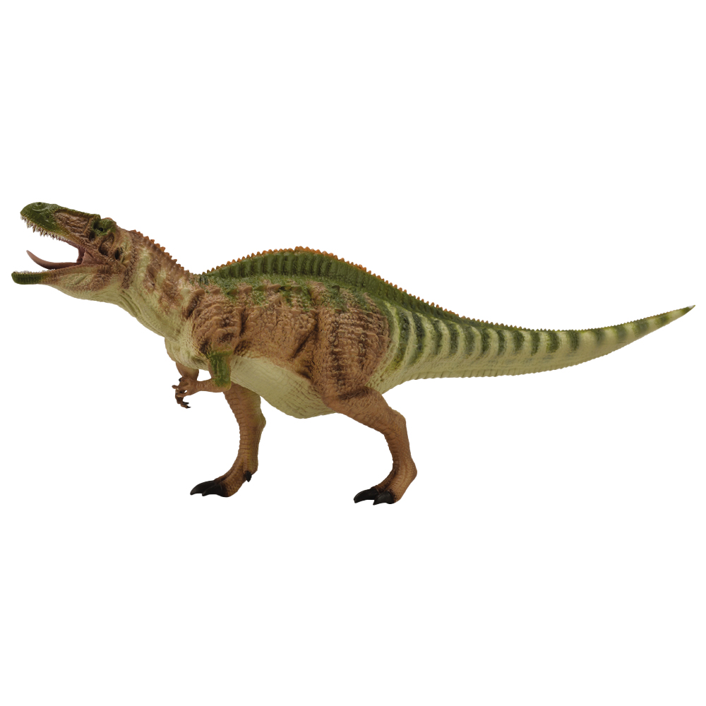 CollectA Acrocanthosaurus Dinosaur with Movable Jaw Green Image