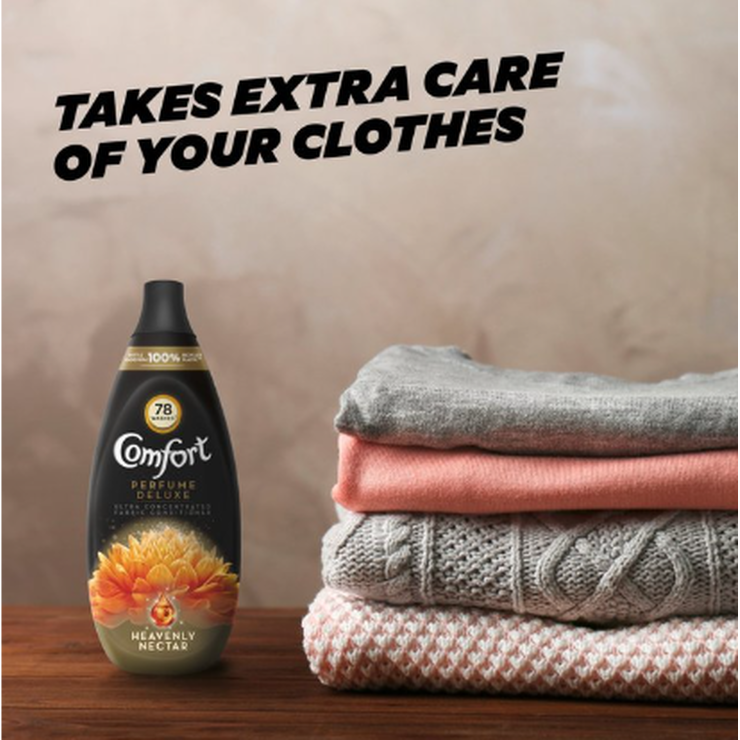 Comfort Ultimate Care Fabric Conditioner 78 Washes Heavenly Nectar Image 3