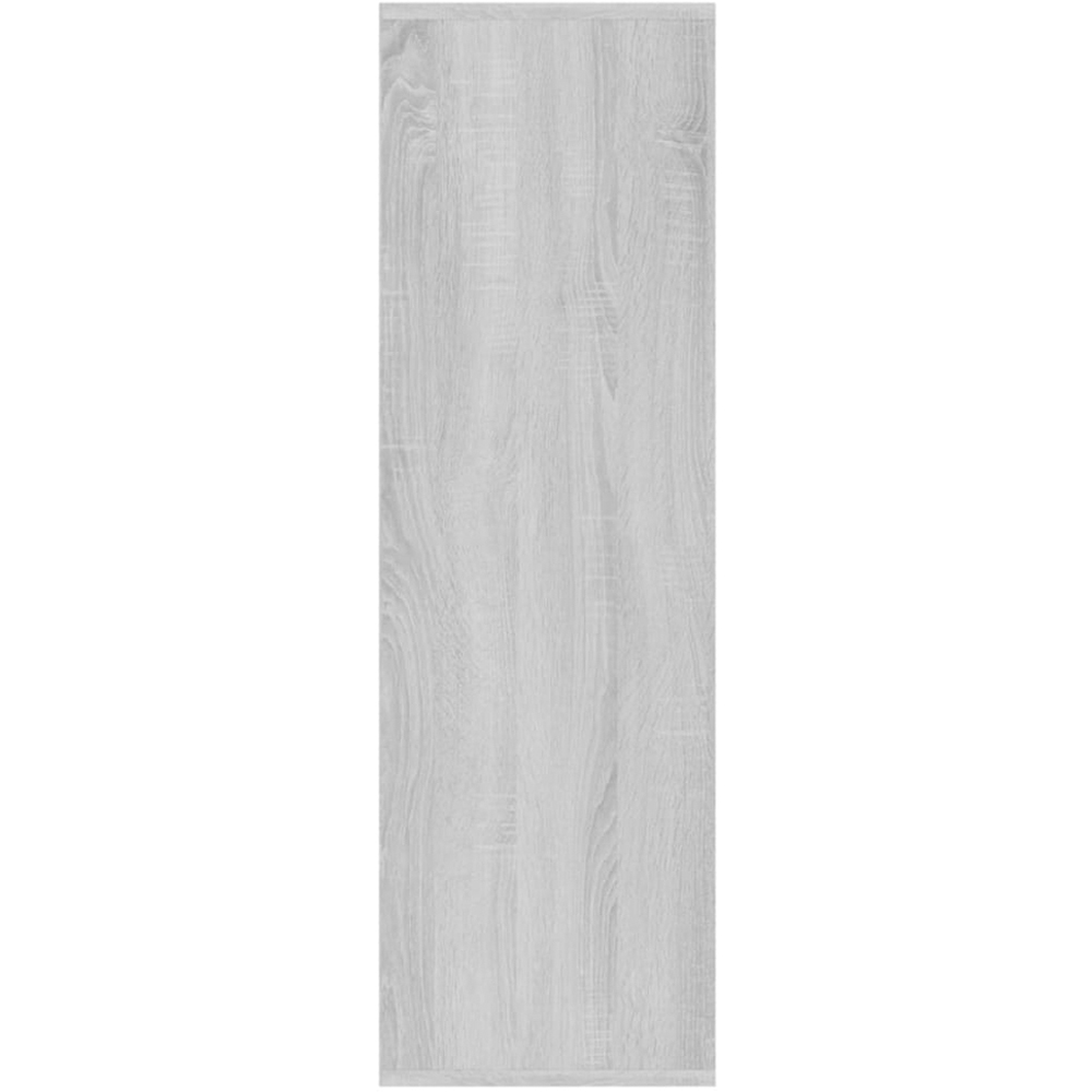 vidaXL 9 Shelf Grey Sonoma Bookcase Image 4