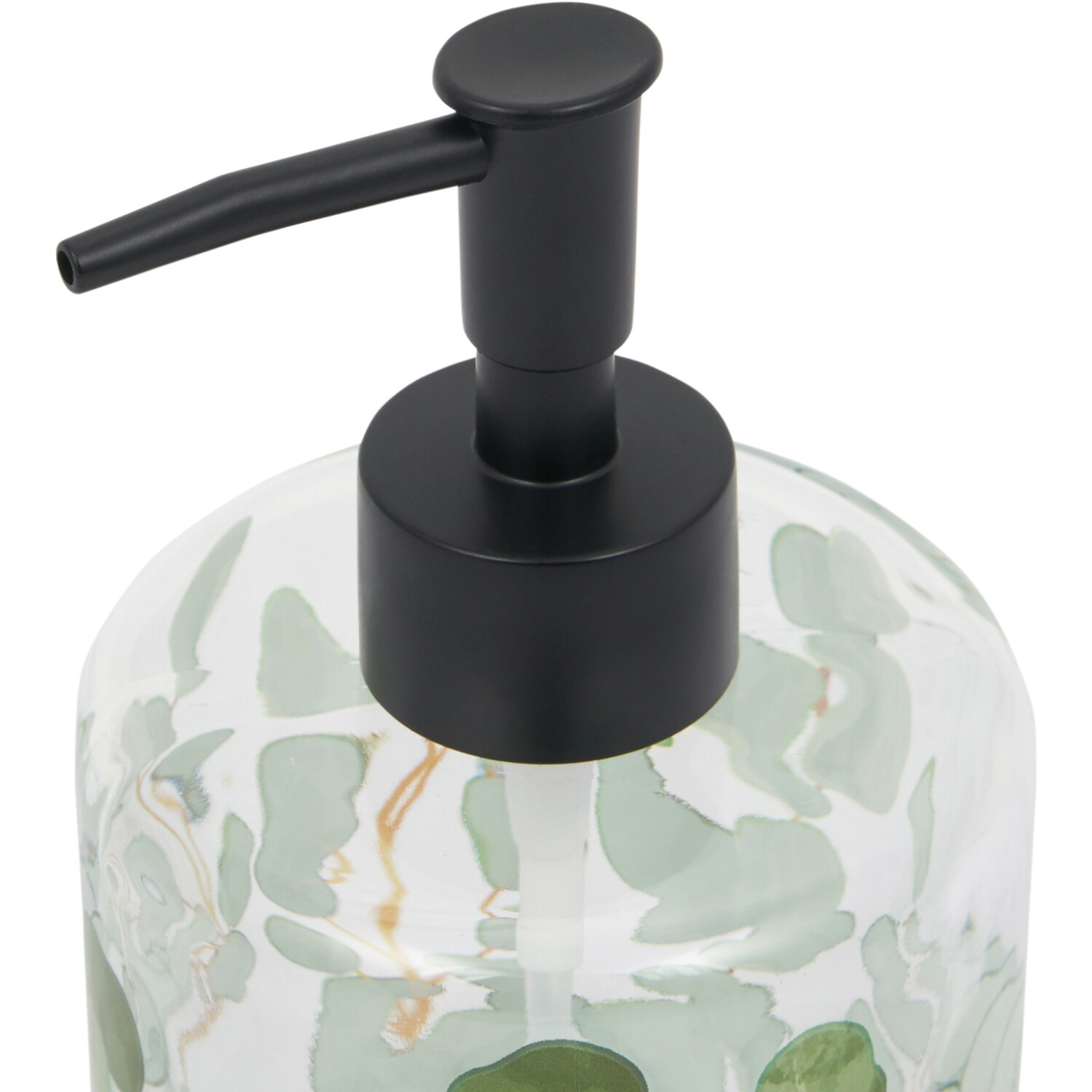 Eucalyptus Glass Soap Dispenser Image 2