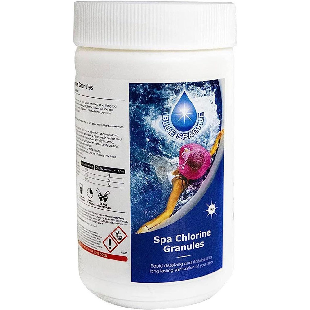 Shatchi Blue Sparkle Chlorine Granules Water Treatment 2kg Image 2