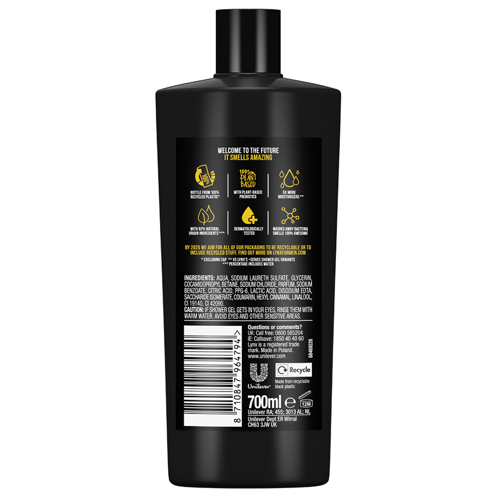 Lynx XXXL Africa Shower Gel 700ml Wilko